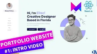 Building a Stunning Portfolio Page with React.js and Framer Motion :: Part-1 :: Introduction