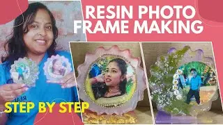 How To Make Resin Photo Frame ||  🪟 Resin Photo Frame Tutorial || Resin Photo Frame 🪟🤩