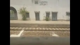 Fastest Train Passing Harappa Station  Khyber Mail Rail Pakistan Railways