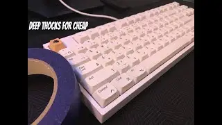 Deep Thocks for Cheap? (Tape/ Tempest Mod | Review, Tutorial & Sound Test)