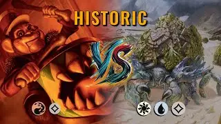 MTG Historic - Mono Red Aggro by CunicoliGoblin VS Azorius Midrange by Figwero