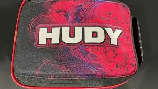 HUDY Exclusive Edition Compact Transmitter Bag showing measurements