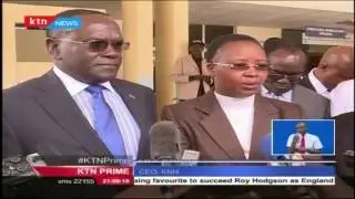 Health Cabinet Secretary Cleopah Mailu led an impromptu inspection of the Kenyatta National Hospital