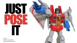Posing Ideas For Deformation Space Crimson Wings Masterpiece Transformers Starscream | How To Pose