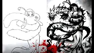 HORROR Artist vs disney  - by eXcrem