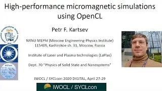 High-performance micromagnetic simulations using OpenCL