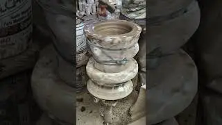 The secrets behind our stunning handmade planters 🍃☀ #clayart #claytile #planter