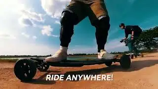 Maxfind FF PLUS 1200W*2 Power All Terrain Electric Skateboard Longboard