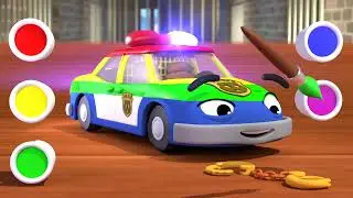 Join the Colors Police Carb Patrol?! Fun Learning With finger Family & Nursery Rhymes kidssongs