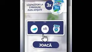 Fii Zuzu cu noul joc din aplicația Profi și poți c&acirc;știga un iaurt Zuzu natural, de 140g.