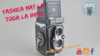 Funcionamiento Yashica Mat LM : Tutorial completo