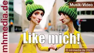 LIKE MICH! | Der Social Media Algorithmus Song (Deutscher Pop / KI Musikvideo)