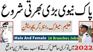 Join Pakistan Navy Civilian Jobs 2022