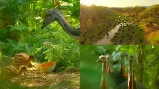 Prehistoric Planet Ice Age [2025] - Aepyornis maximus (Elephant Bird colony) Screen Time