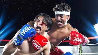LUTEI COM O NICOLAS NO RINGUE DE BOXE NA CAMA EL&Aacute;STICA!