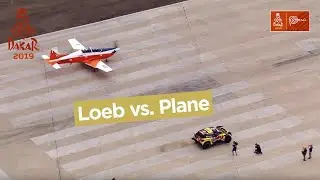 Loeb vs. Plane - Dakar 2019