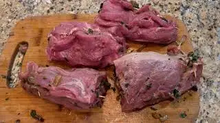 Pork Involtini with Mushroom Gravy