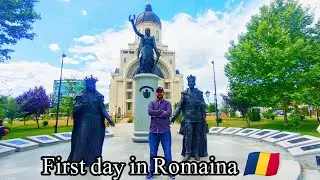 First day in Romania🇹🇩 | First bacau Romania vlog | City Tour lifestyle