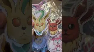Stickers! #pokemon #eevee #eeveelution #stickers #animestickers