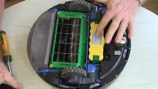 How To Change The IRobot Roomba Battery