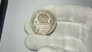 Moeda do Brasil: 2000 R&eacute;is 1913 - Estrelas Soltas - Flor de Cunho  - Prata