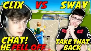 FaZe Sway Goes *ALL OUT* After Losing $200 To Clix in Zone Wars