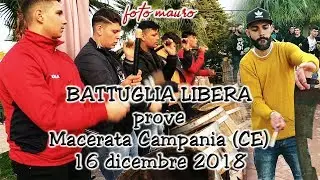 BOTTARI Battuglia Libera PROVE Macerata Campania (Caserta) 16 dicembre 2018