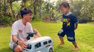 Playing with Little Shadqi | A Warm Afternoon at Home