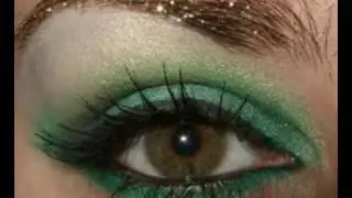 Forest Nymph Smoky Green eye makeup tutorial