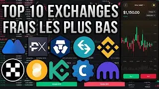 Top 10 Crypto Exchanges avec les Frais de Trading les plus Bas !