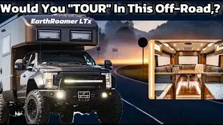 Would You Tour in This Luxury Off-Road RV❓🚐 | EarthRoamer LTX F-550 Reaction🤩