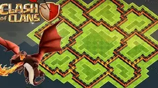 BEST TOWN HALL 7(TH7) FARMING BASE 2017- CLASH OF CLANS(COC)