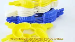 Production of dental bite trays, three in one triple trays, Dual arch fluoride foam trays