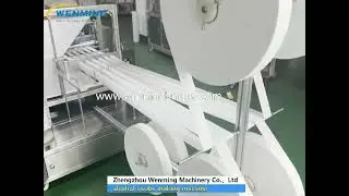 WM Machinery alcohol swabs making machine