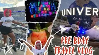 BREEZY BOWL PRE- BIRTHDAY TRIP | ORLANDO TRAVEL VLOG | TITANIC SIMULATION