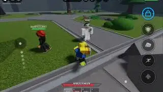 Trolling witha admin only moveset in shadow battlegrounds!