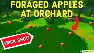 Consume Foraged Apples At The Orchard Location! - Trick Shot Challenges Fortnite Chapter 2