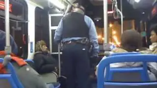 CTA Bus Incident with Chicago Police 02 13 09, 10:14pm