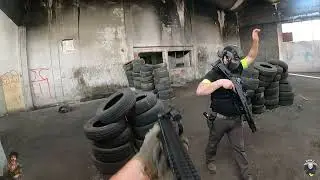 Intense Airsoft CQB With HPA Shotgun & M4 Adapter | H02 | STG Braga 9