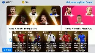 Fans' Choice: Young Stars Pack Opening 😍💖🔥 | PES Extra |
