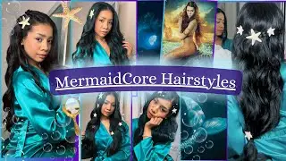 🌊 Sea Goddess Hairstyles | Mermaid-Core Edition ✨👑