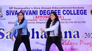 SADBHAVANA-2024 (Fresher's Day) #DAY-2#Video-20@ SSDC(Autonomous)