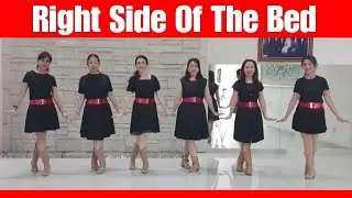 Right Side Of The Bed Line Dance (demo & count)