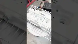 Порошковая покраска крышки клапанов Honda B-серии | Дополнительный проект в субботу