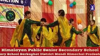 Himalayan Public Sen. Sec. School Sarkaghat district Mandi star performance of Himachali girl