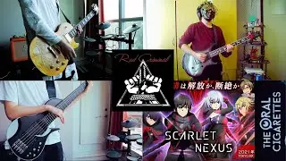 Scarlet Nexus OP | THE ORAL CIGARETTES - Red Criminal | Guitar Cover COLLAB (ft. VELVETDEER&Peichi2)