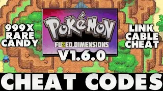 Pokemon Fused Dimensions Evolution Item Cheat Codes 2021! (Part 02)