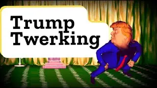 Trump Twerking Cartoon