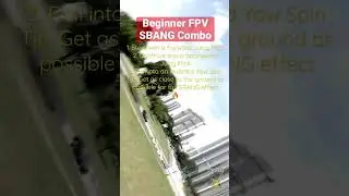 FPV Tricks : Easy SBANG Combo 🔥 #fpv #shorts #fpvfreestyle #sbang #tricks #dji #gopro