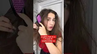 HAIR IN A TOXIC vs??🫣😵&zwj;💫🆘 #relationship #toxicrelationships #trauma #hairstyle #haircare